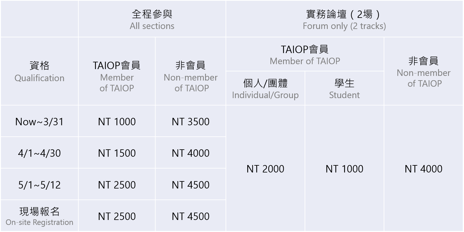 TAIOP2019價目表_ver2